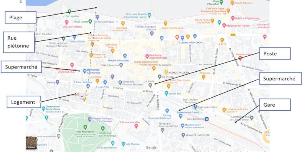 Centre, Grand T2 Balcon Pkg, Plage Gare 600M, Tres Calme آركاشو المظهر الخارجي الصورة